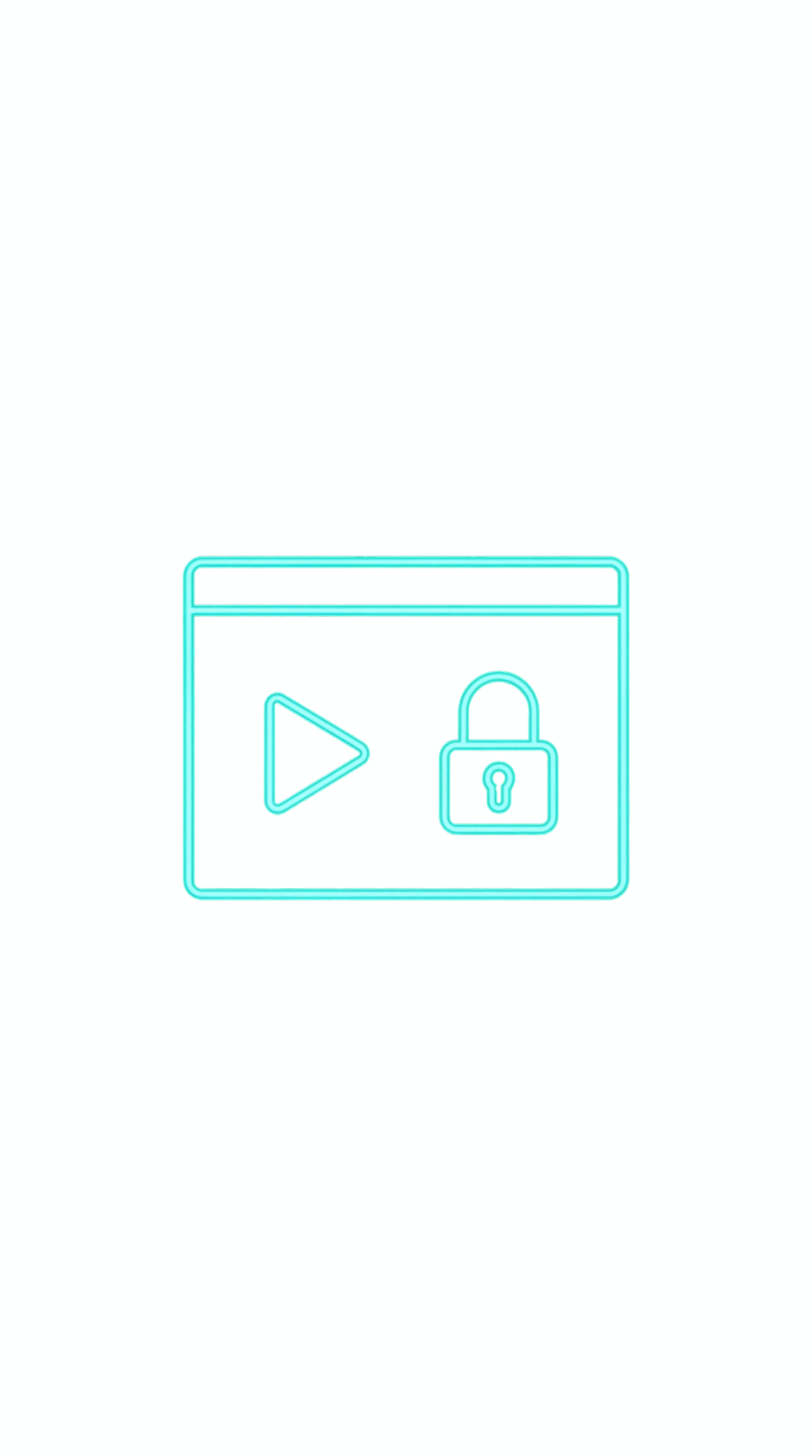 Videos delivered through a secure client portal